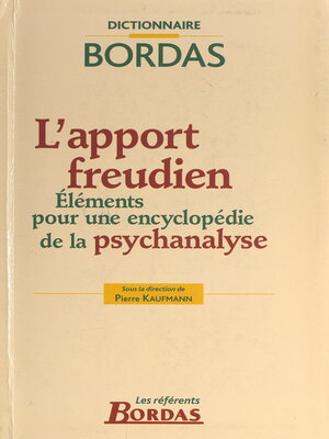 cover image of L'Apport freudien